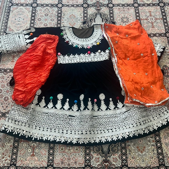 Afghani Charma/ Gand Afghani Dress